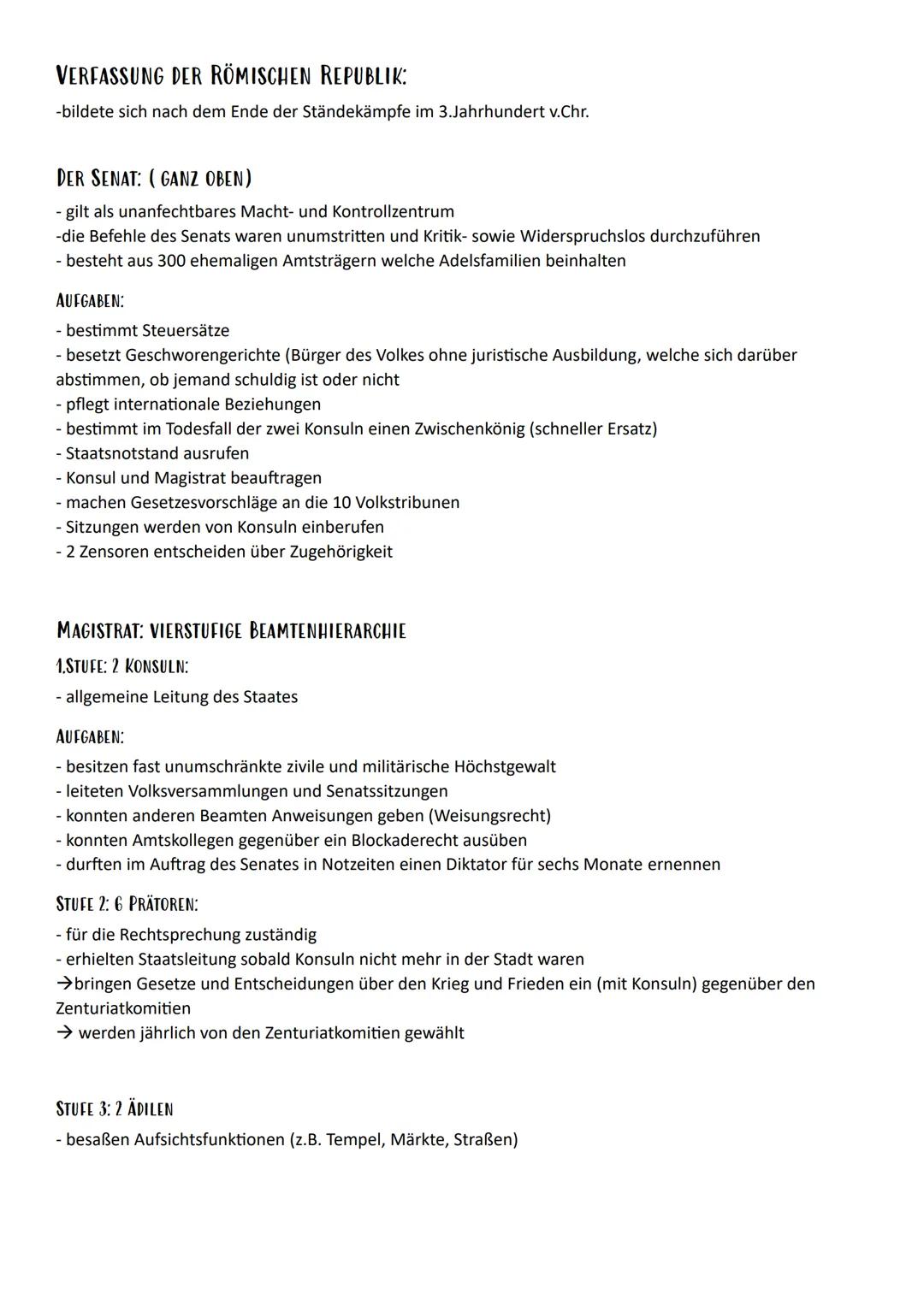 # Geschilernzettel:
Herschaftsformen Roms:
750 v.Chr.-500 v.Chr.: Romulus und Remus (Könige)
500 v.Chr.-0: Republik
- Vielgötterglaube