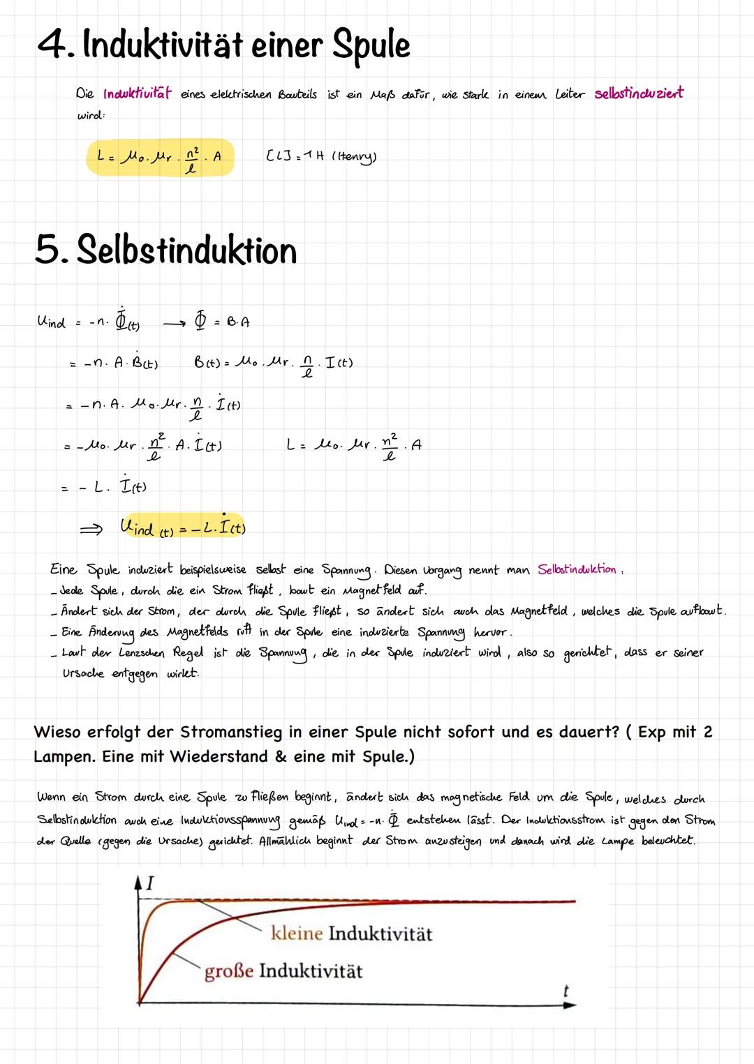 # 1. Einstieg
1. 1. Induktionserscheinung
Wir bringen einen Leiter in einem Magnet Feld (mit Geschwin digkeit
~)
Durch Lorenzkraft bewege
