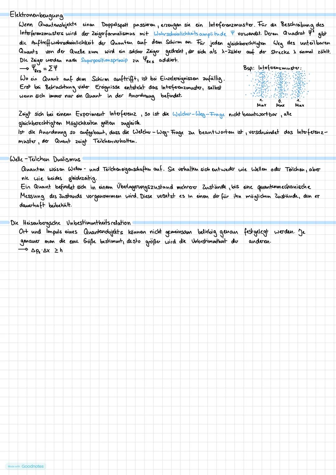 QUANTENPHYSIK
Der (äußerer) Photoeffekt
Licht kann Elektronen aus Metalloberflächen auslösen.
Ein Photon des Lichts kann dabei nur ein Elekt