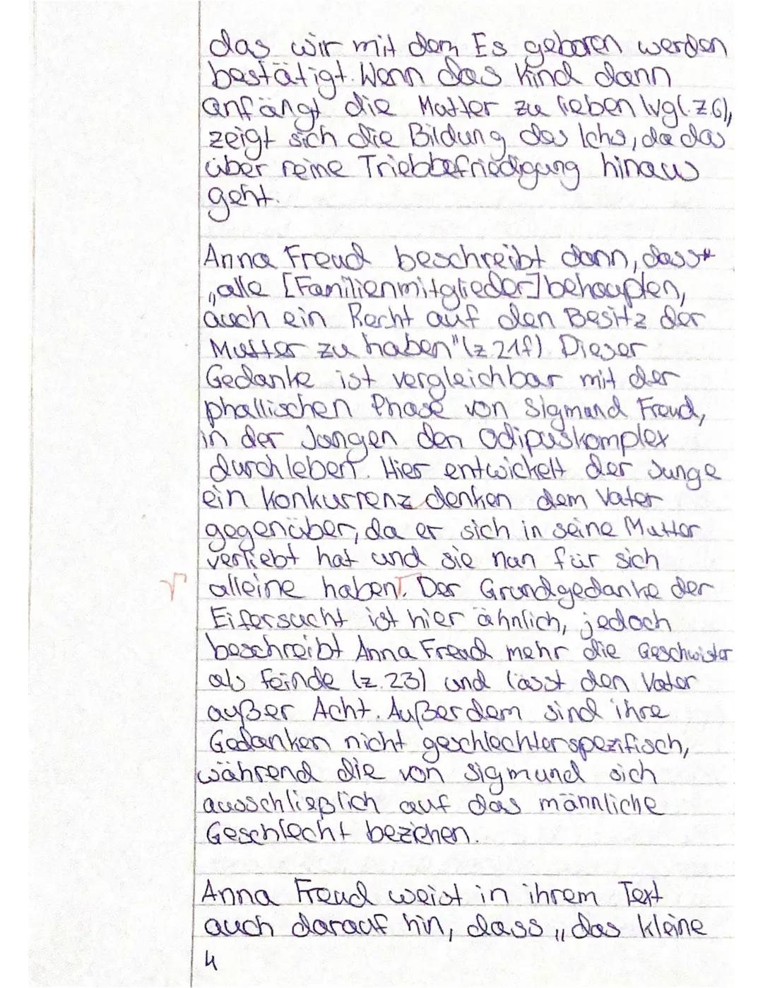Anna Freud: Die Beziehungen des Kleinkindes zur Mutter und
zu den Geschwistern
Anna Freud (3. XII. 1895 in Wien), Tochter Sigmund Freuds, Be