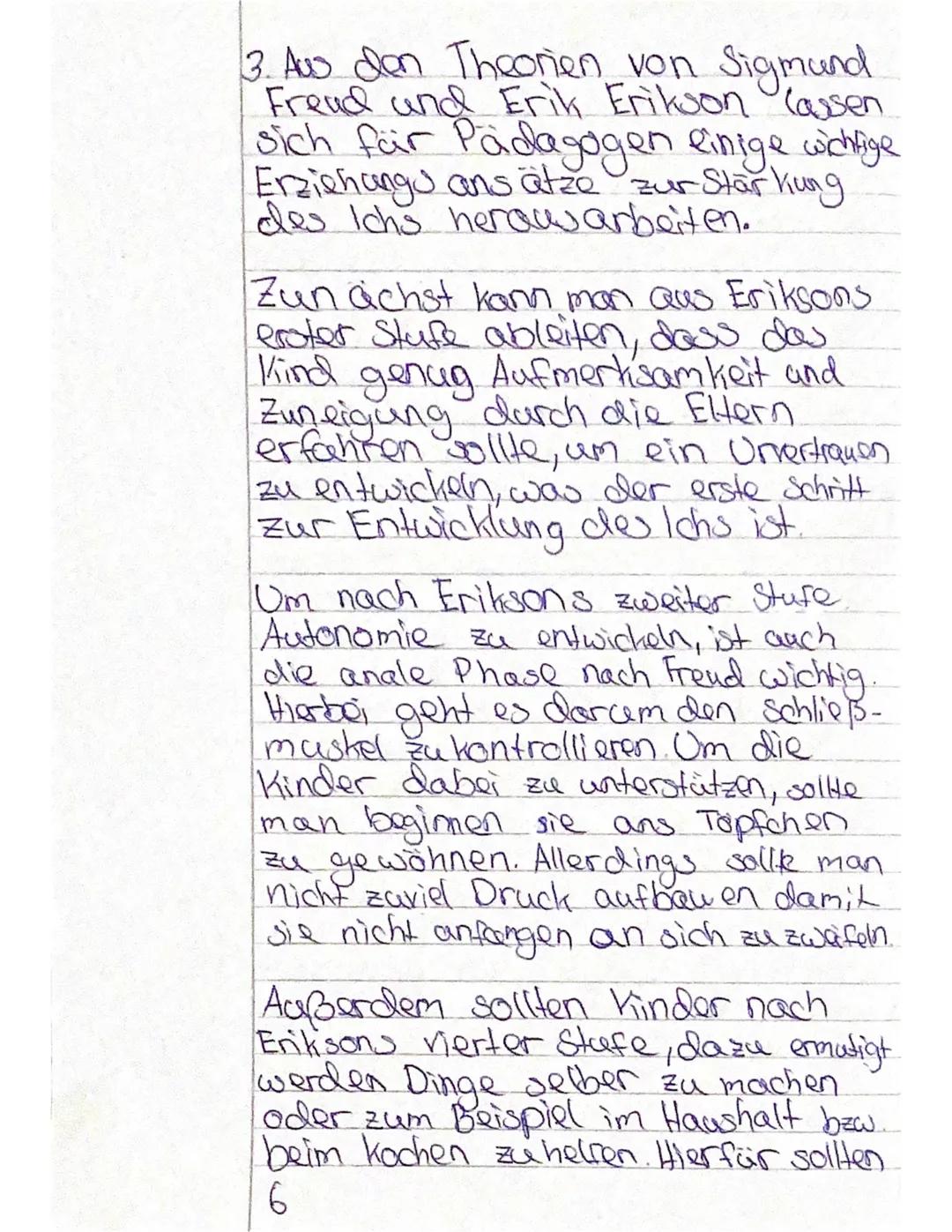 Anna Freud: Die Beziehungen des Kleinkindes zur Mutter und
zu den Geschwistern
Anna Freud (3. XII. 1895 in Wien), Tochter Sigmund Freuds, Be
