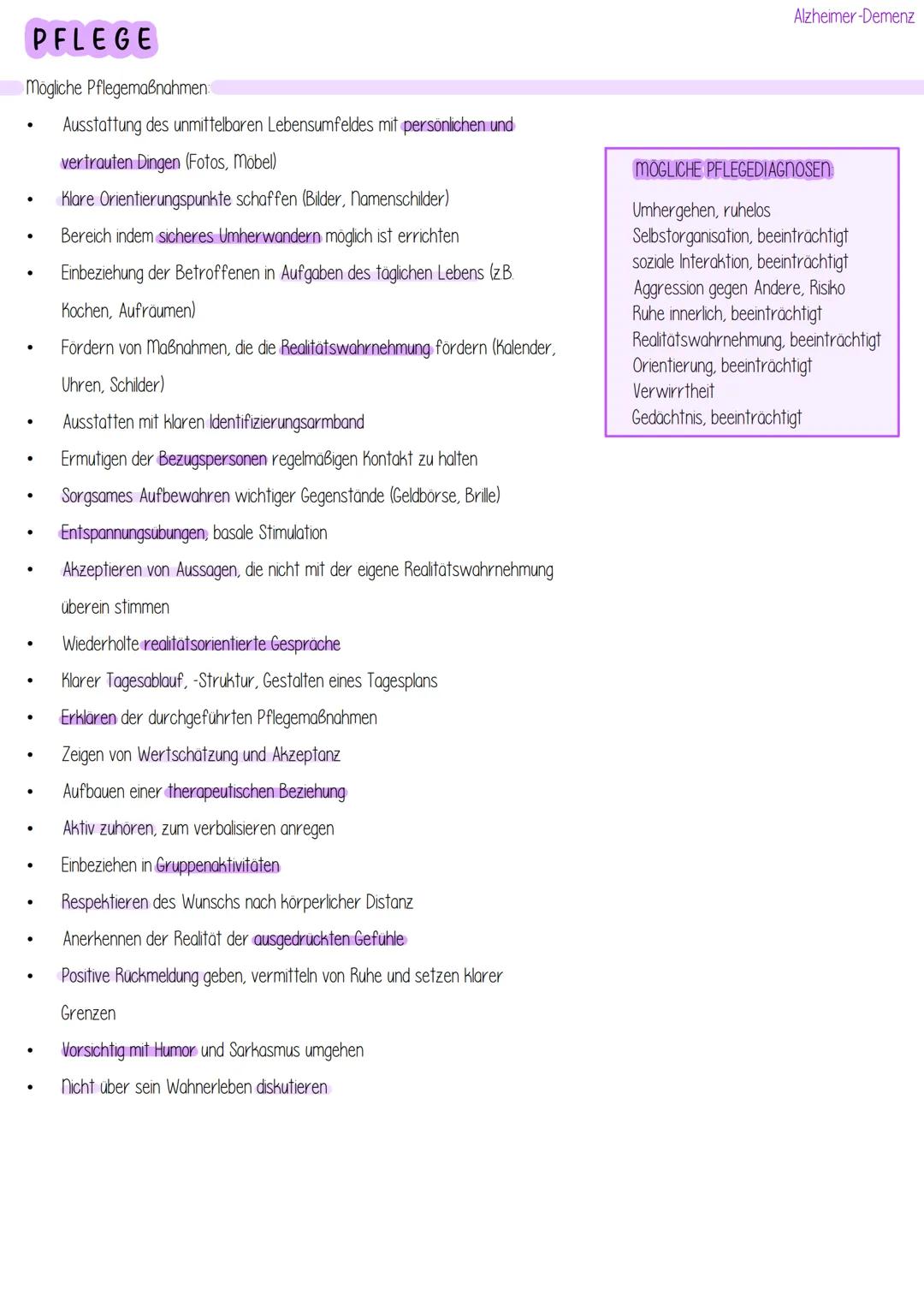 Alzheimer-Demenz
DEFINITION
FOO: Die Alzheimer-Krankheit ist eine primär degenerative zerebrale Krankheit mit unbekannter Äthiologie und
cha