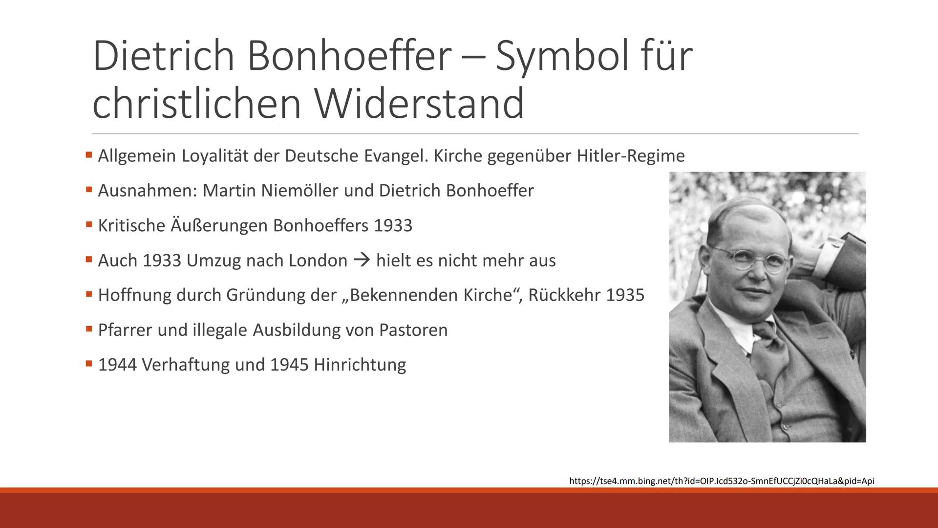 # Widerstand der Kirche
WIDERSTANDSBEWEGUNGEN IM NATIONALSOZIALISMUS Gliederung
■Spaltung der Kirche und Kirchenwahlen
■Deutsche Christen