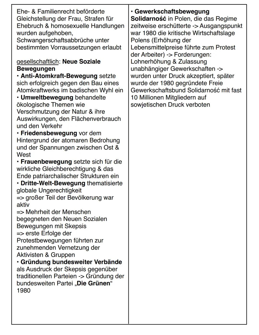 -Kompakt-
# Geschichte
## Entspannungspolitik Willy Brandt
- Entspannungspolitik der 1970er Jahre ermöglichte allgemeine
Entschärfung des