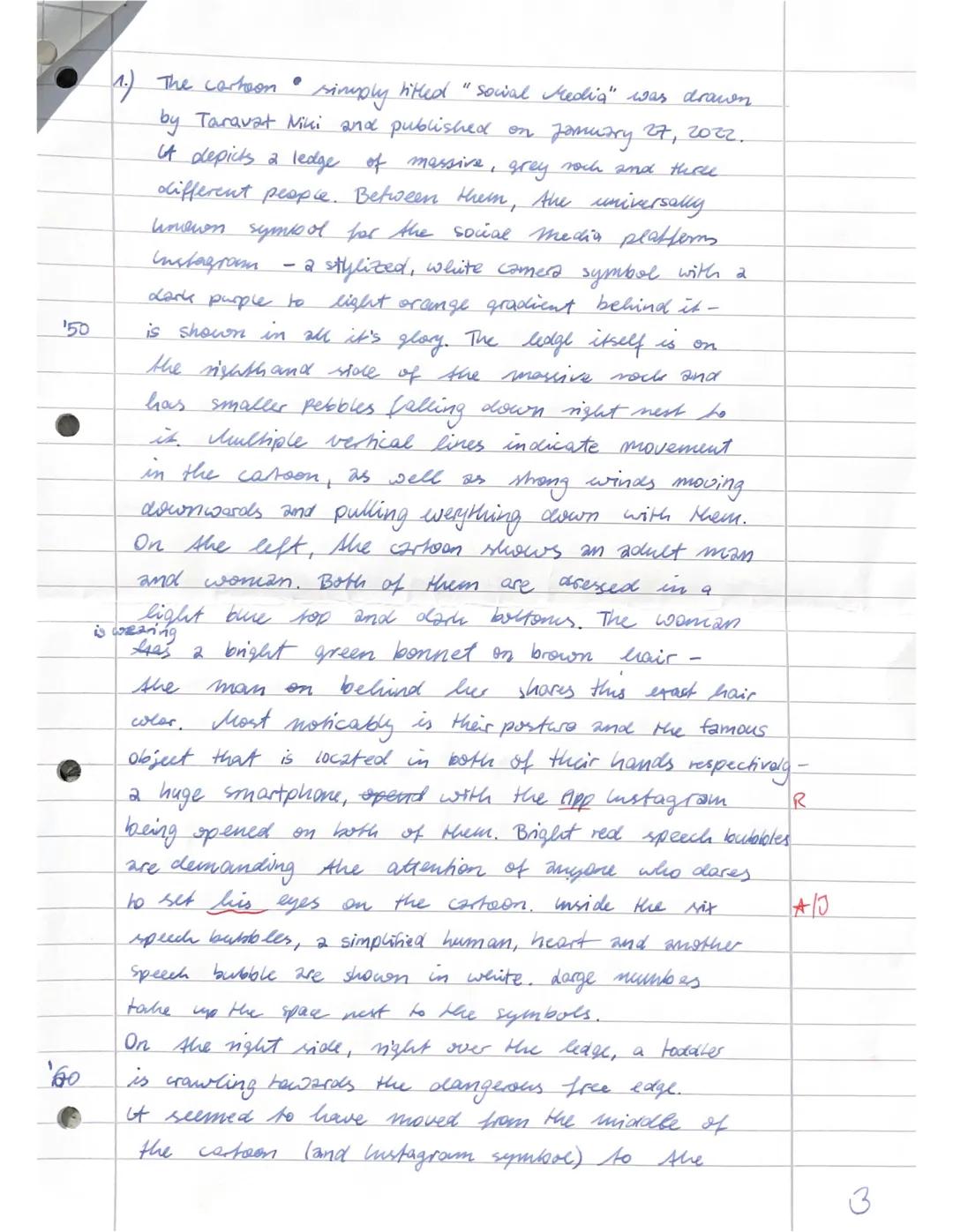 School Year
2022/2023
Advanced Course English
3rd Big Test: Cartoon Analysis and Mediation
Full Name
Tasks
1) Analyse one of the two cartoon