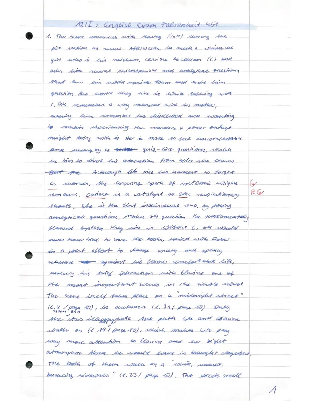 School Year
2023/2024
Advanced Course English
Date:30th Nov. 2023
2nd Big Test: Fahrenheit 451
12EN1
Full Name
CP
47
NP
14
Juprosine
lepres