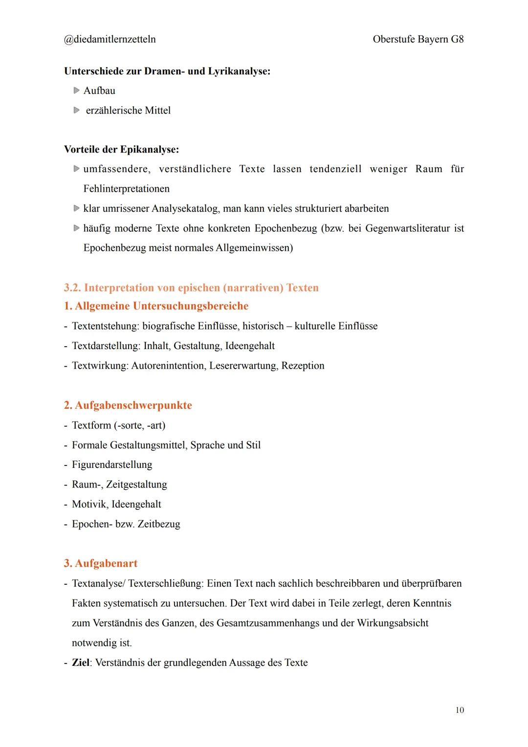 @diedamitlernzetteln
Oberstufe Bayern G8
# Deutsch Zusammenfassung ABI
1. Dramenanalyse
2
2.1 Aufbau Dramenanalyse
2
2. Gedichtanalyse
4
2