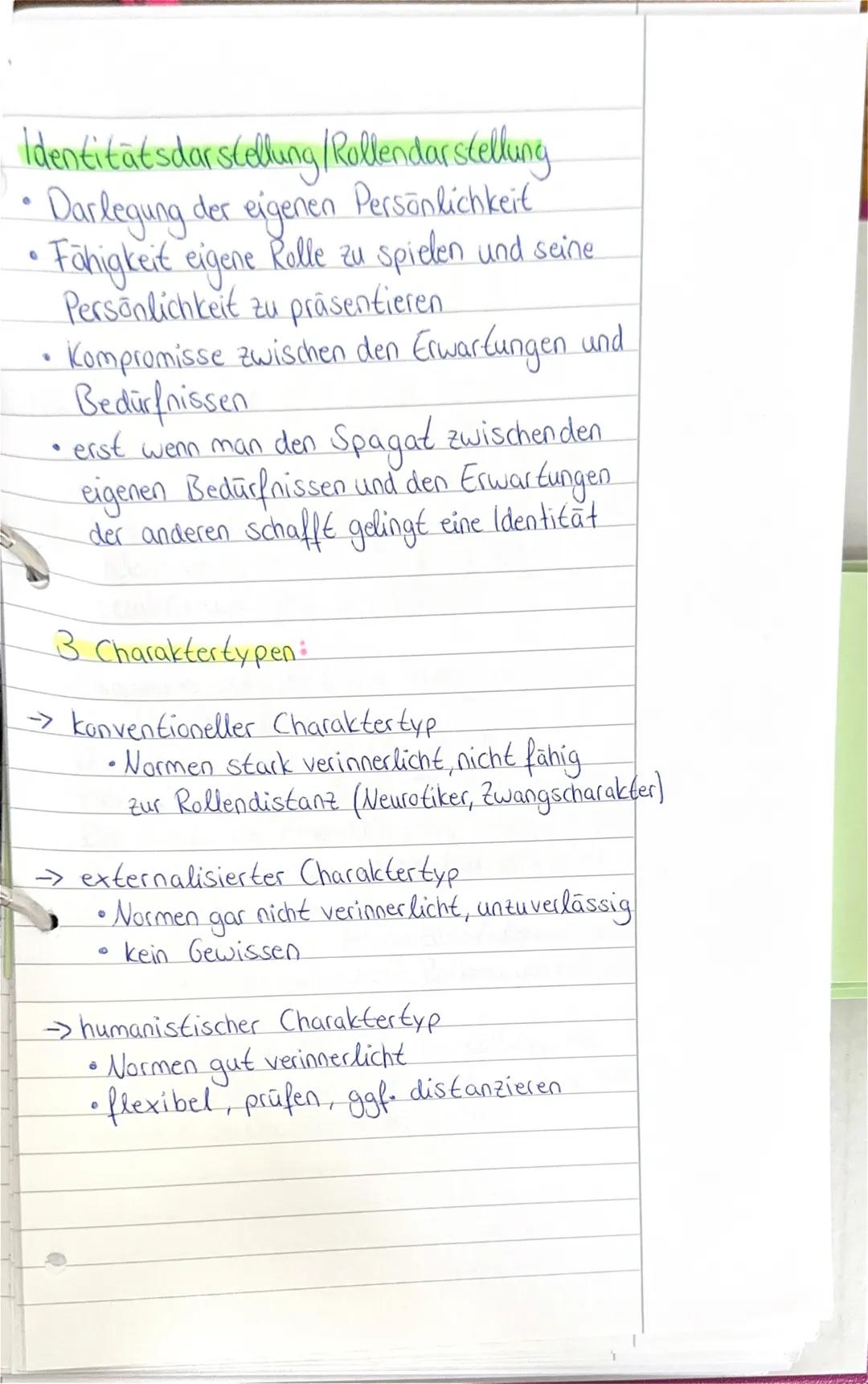 Krappmann
→ Identität und Identitätsbildung im Spiegel
des symbolischen Interaktionismus.
→ eine Erweiterung von Meads Theorie
Grundannah