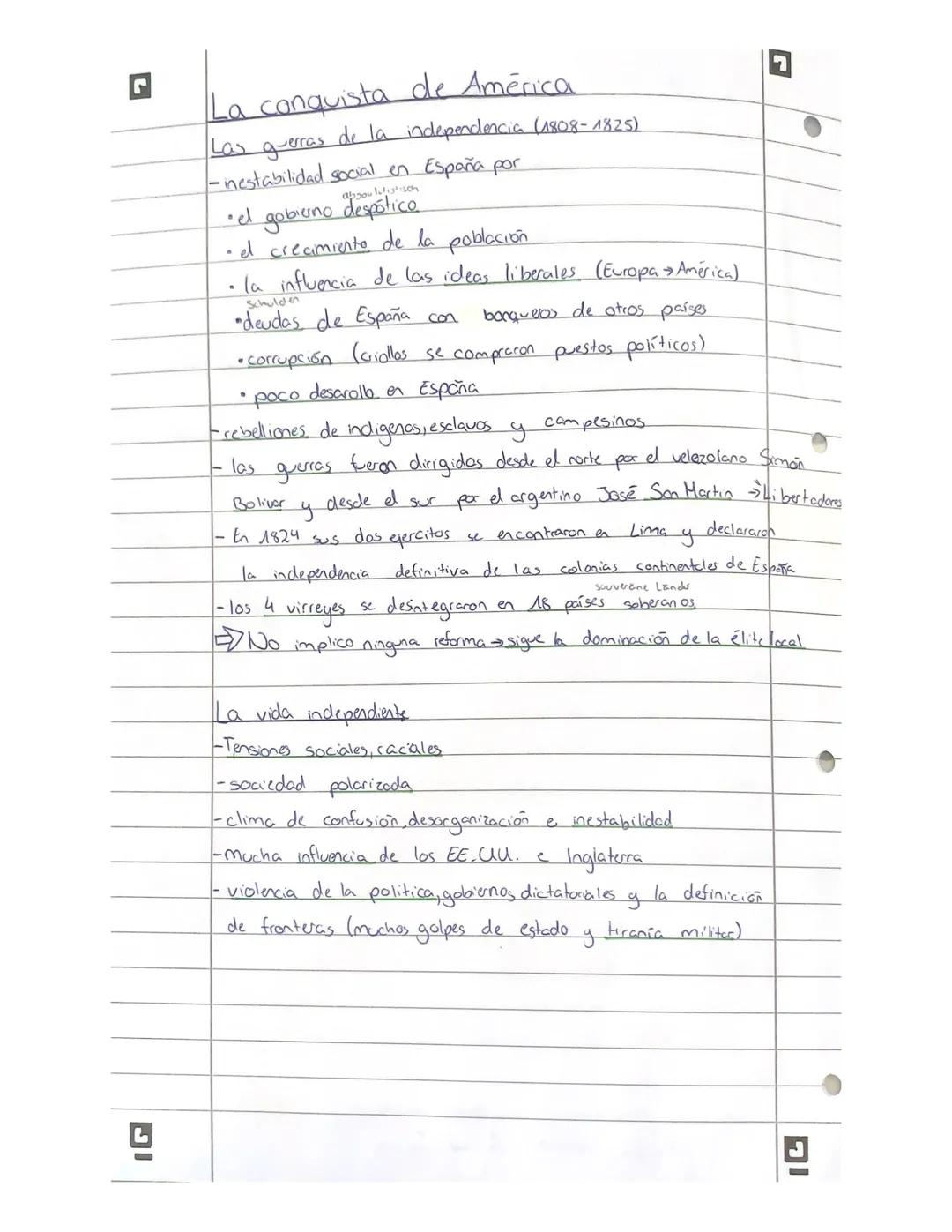 # La conquista de América
La época precolombina (hasta 1492)
* hacia el año 5500 a. C. oporecieron los primeros ullvias en A. d. Jur
*