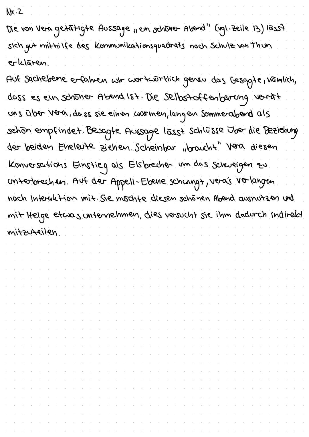 Deutsch, EF, WEB
Aufgaben:
Kommunikation
1. Analysiere die Kurzgeschichte indem du...
✓a. eine Einleitung (Einleitungssatz, Thema, Deutungsh