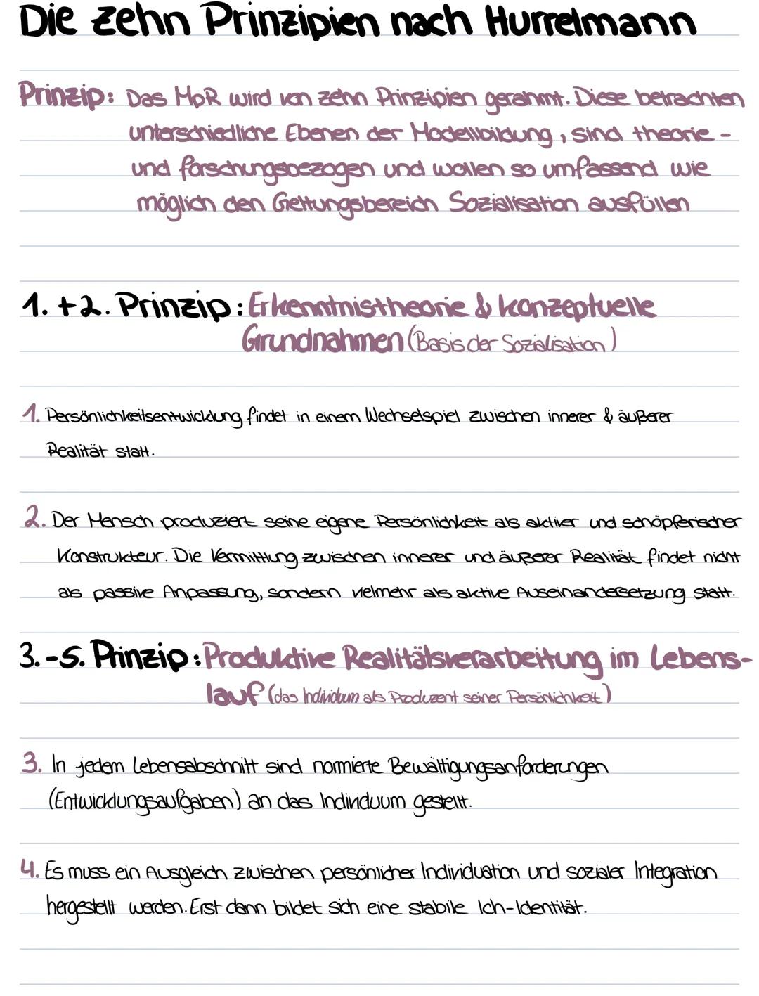 Klaus Hurremann
Das Modell der produktiven Realitätsverarbeitung
Entwicklungsaufgaben des Jugendalters:
Qualifizieren: intellektuelle und