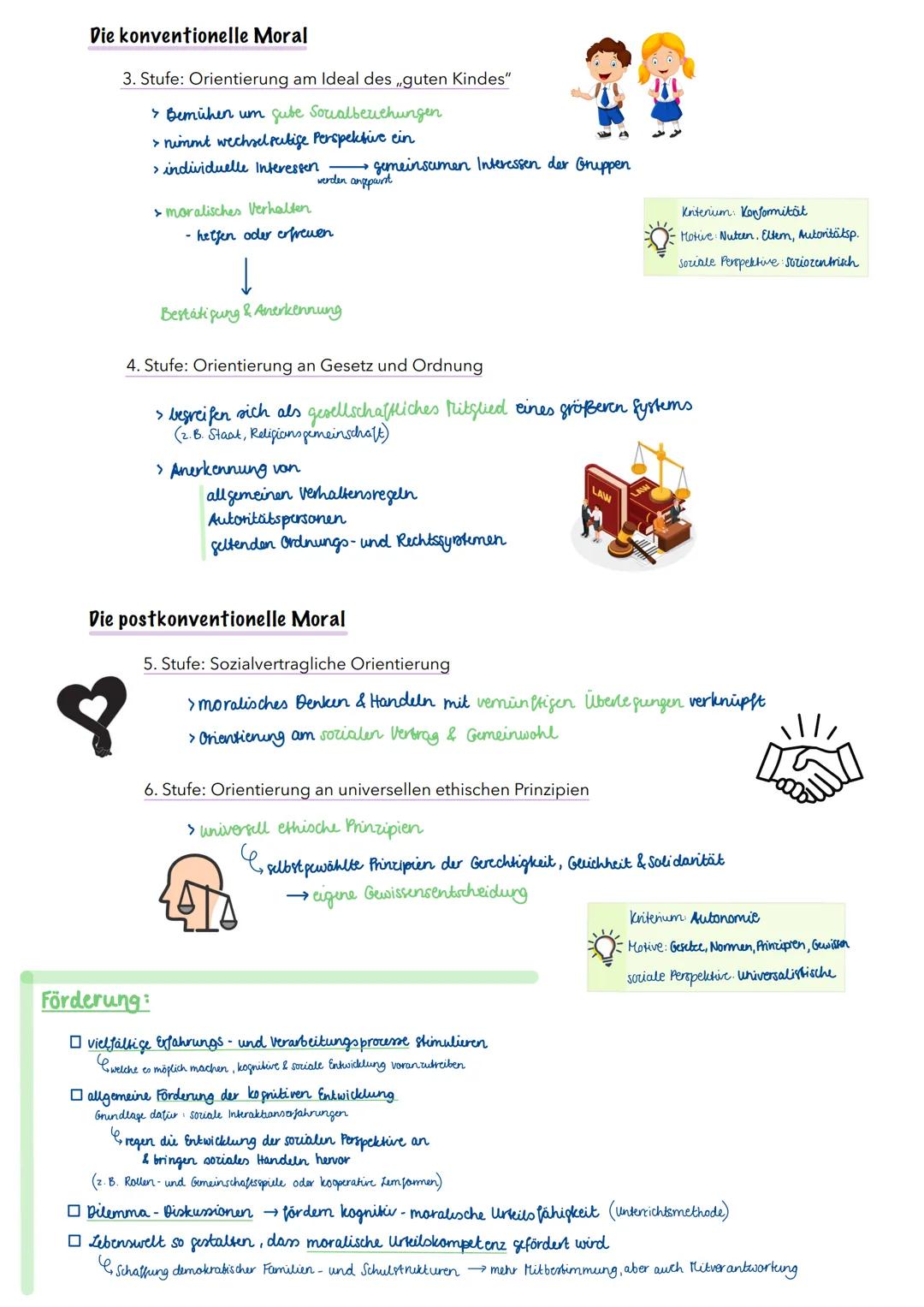 > amerikanischer Entwicklungspsycho-
KOHLBERG
Moralische Entwicklung
> Erforschung der Motive und Begnindungen moralischen Denkens
& Hande