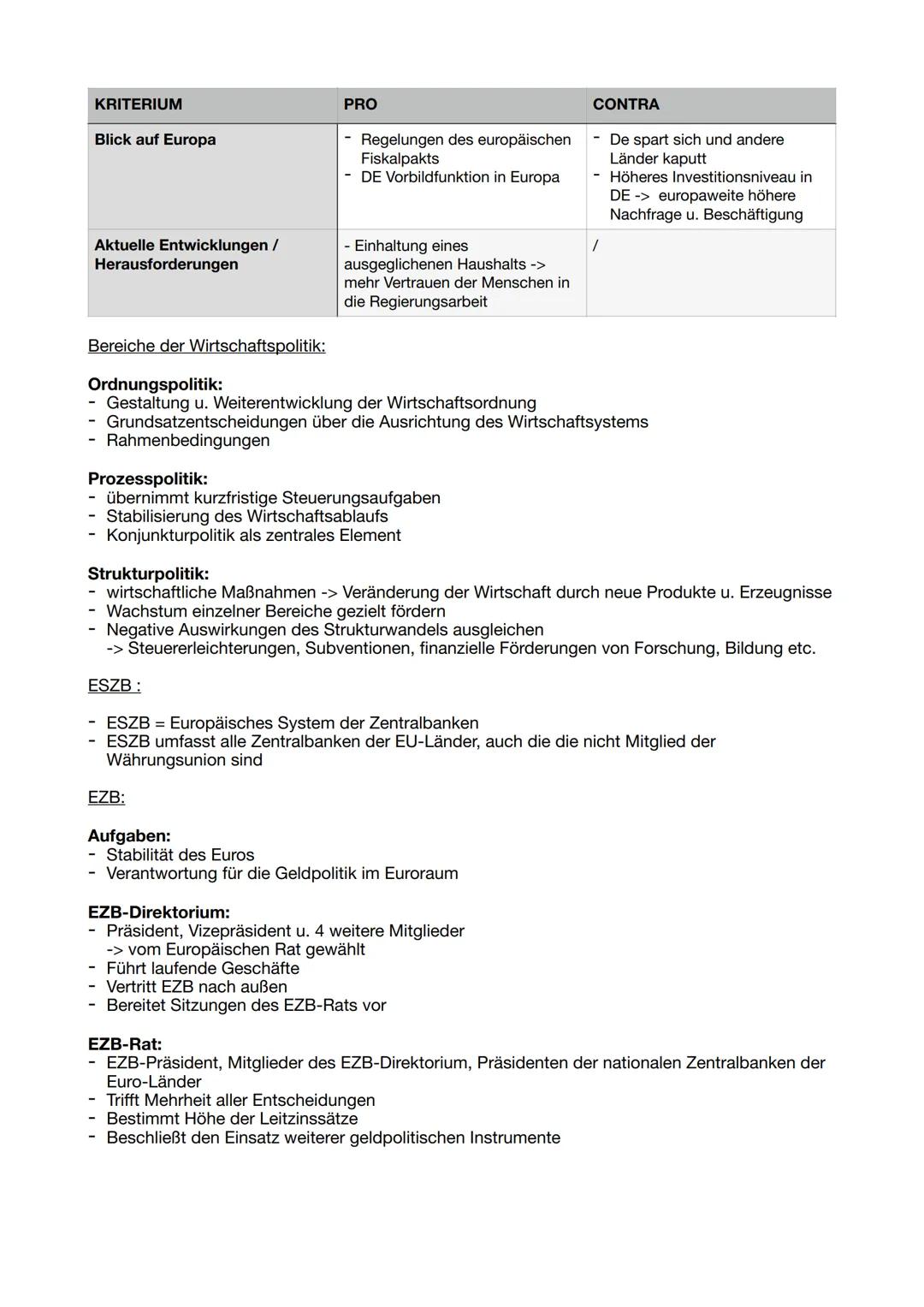 SoWi LK Abiturvorbereitung
Inhaltsfeld 4: Wirtschaftspolitik
Stabilitätsgesetz von 1967:
Regierung geführt von Kurt Georg Kiesinger, 14. Jun
