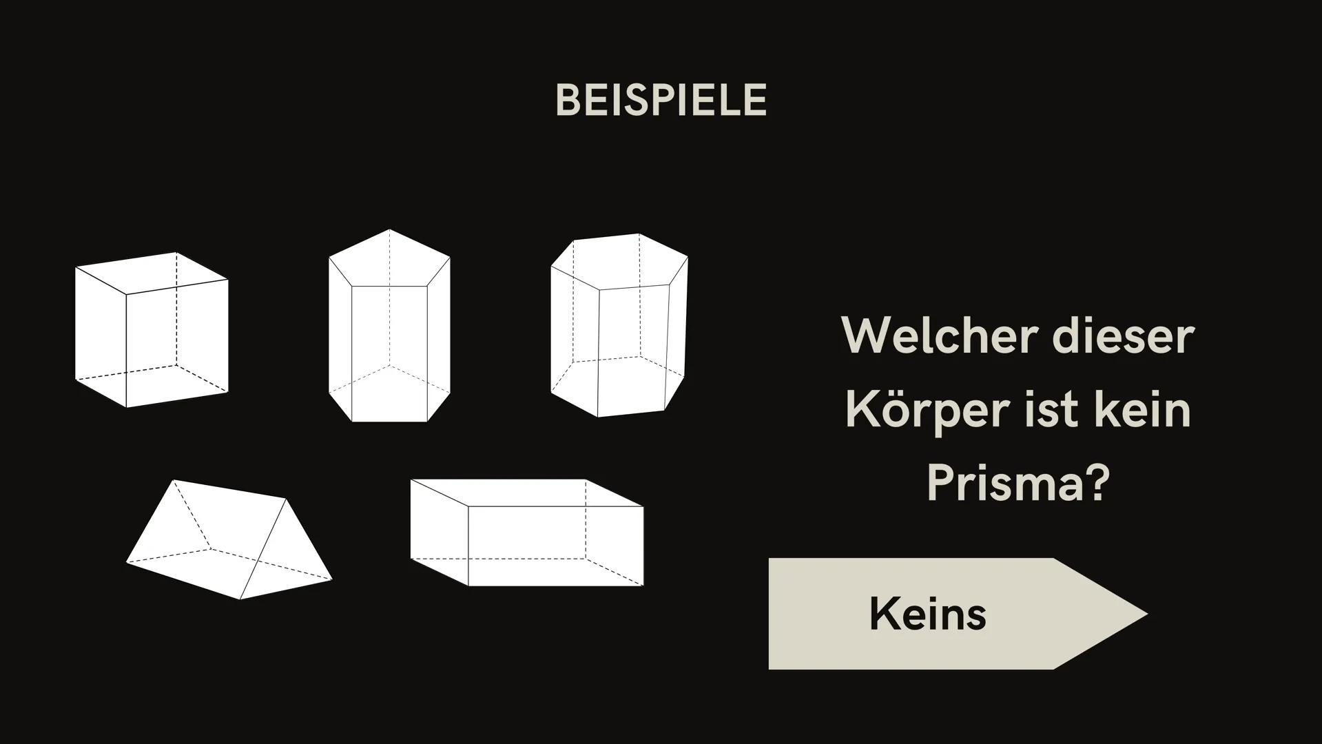 PRISMA
VICTORIA PALACIOS
ידידידידידידיו GLIEDERUNG
●
●
Definition
Spezielle Prismen
Darstellung
Volumen- und
Oberflächenberechnung
technisch