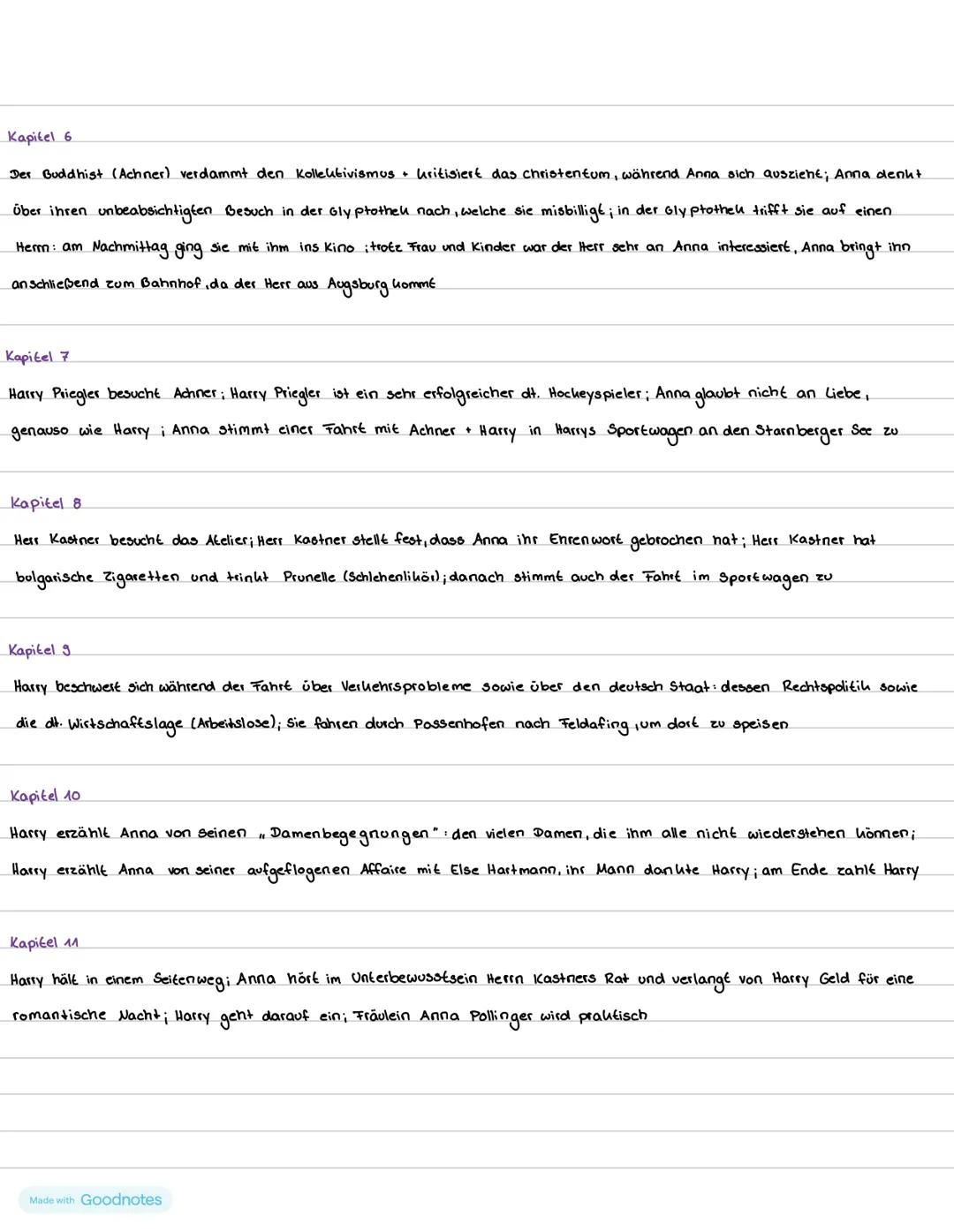 Zweiter Teil-Fräulein Pollinger wird praktisch
Kapitel 1
Fräulein Anna Pollinger wird über Nacht arbeitslos: Kraftwagenvermietung »National<