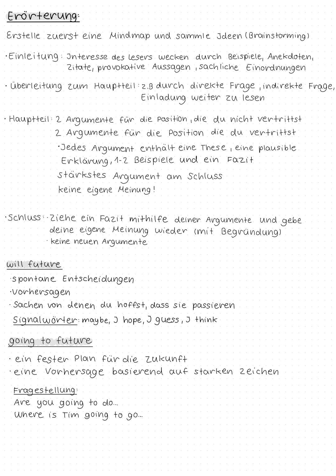 1. Simple present
Etwas, das jemand immer oder regelmäßig macht
oder nicht macht.
Signalwörter:
- always (immer)
- never (nie)
- sometimes