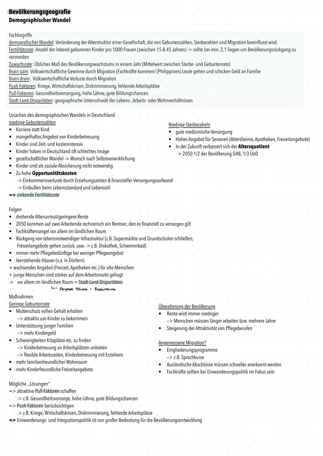 Erdkunde Abitur 2024