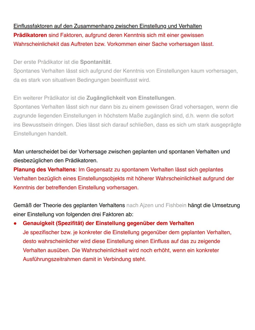 BPE 12.1 Die Schülerinnen und Schüler stellen die Merkmale von Einstellungen dar
und erläutern die Wechselwirkung von Einstellungskomponent