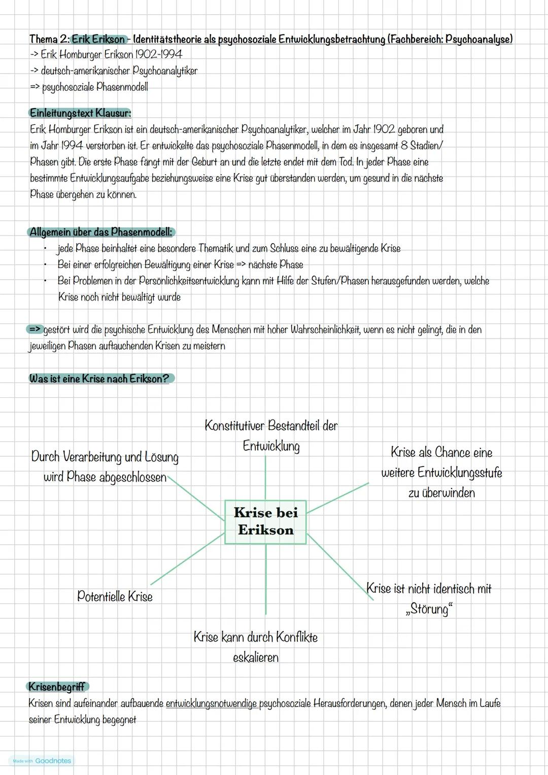 Pädagogik LK => Abitur 16.04.2024
Psychologische Theorien
Thema : Freud: Persönlichkeitstheorie als psychoanalytische Entwicklungsbetrachtun