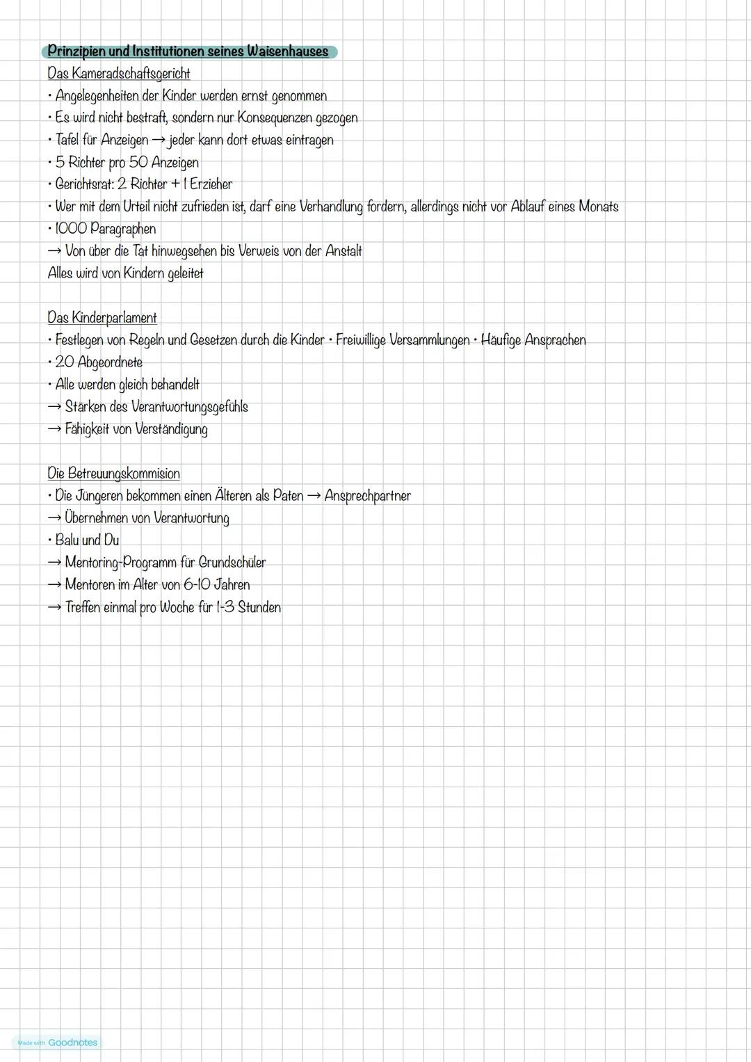 # Pädagogik LK-> Abitur 16.04.2024
# Pädagogische Theorien
Thema I. Korczak: Ansatz als reformpädagogische Erziehungsidee
Thema 2. Fend: F