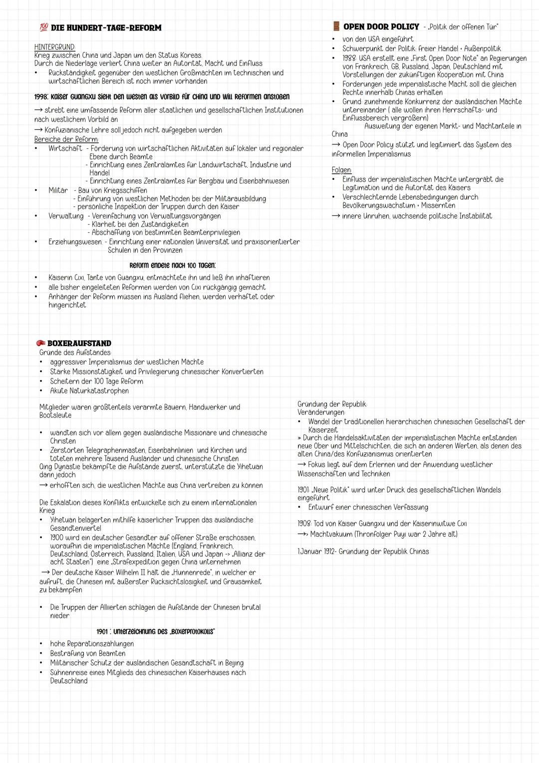 # China und die imperialistischen Machte
WANDEL CHINAS IM LAUFE DER JAHRE
- Zusammensetzung des Chinesischen Kaiserreichs aus einer Vielza