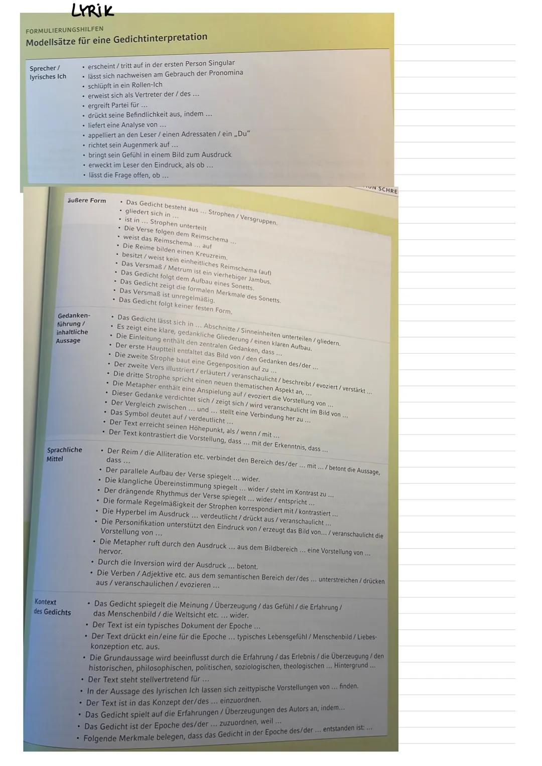 Auf-
gabe
Textbezogenes Schreiben
Interpretation Analyse
Erörterung
literarischer
pragmatischer
Erörterung
literarischer
nart
Texte
Texte
Te