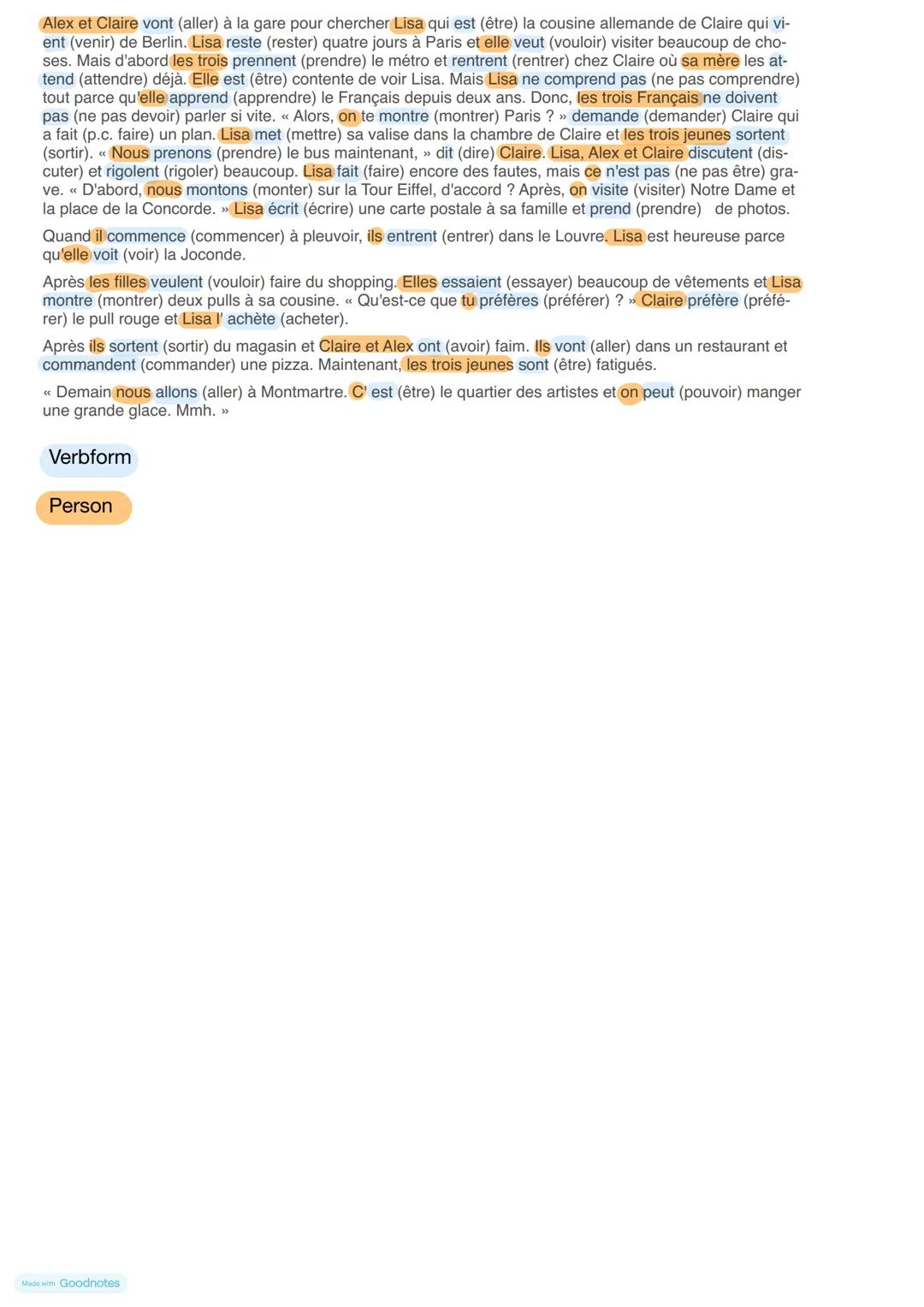 Französische Verben
avoir:
jai Ba zwei Volcalen wird apostrophies
tu as
Je j'ai
il/elle / on a
Wie konjugiere ich Verben?
Person
Verben auf