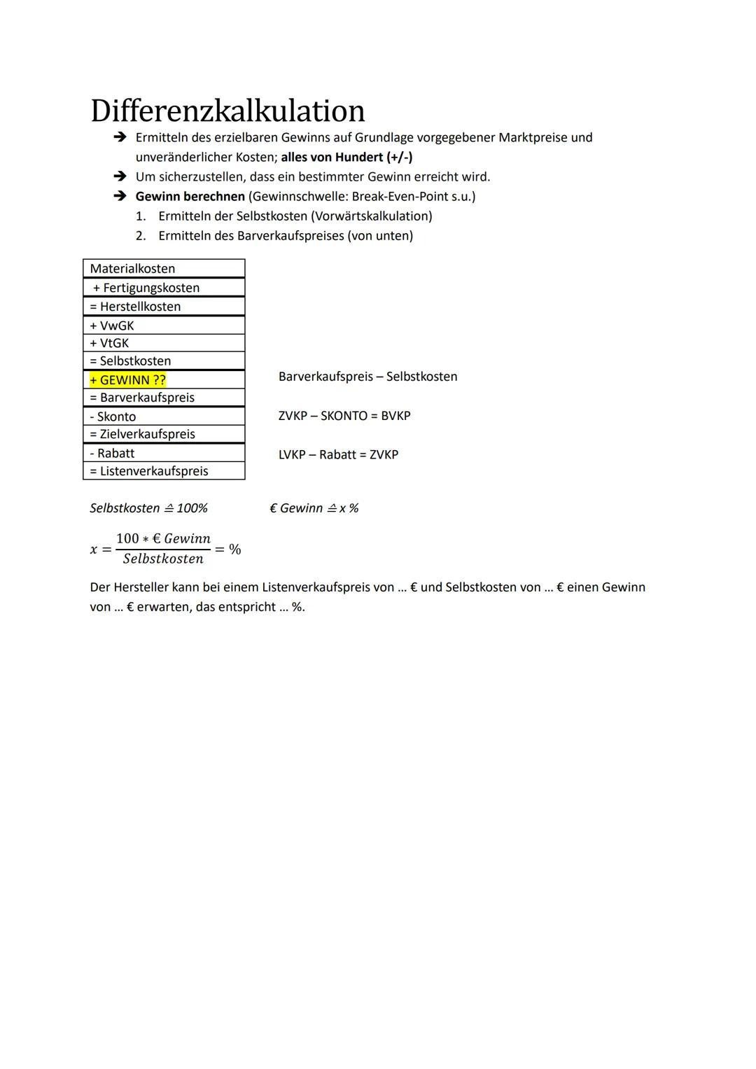# Handlungsergebnisse
## Übersichtsmatrix / Entscheidungsmatrix
Tabellarische strukturierte Darstellung, mit dem Ziel, Inhalte zu ordnen und