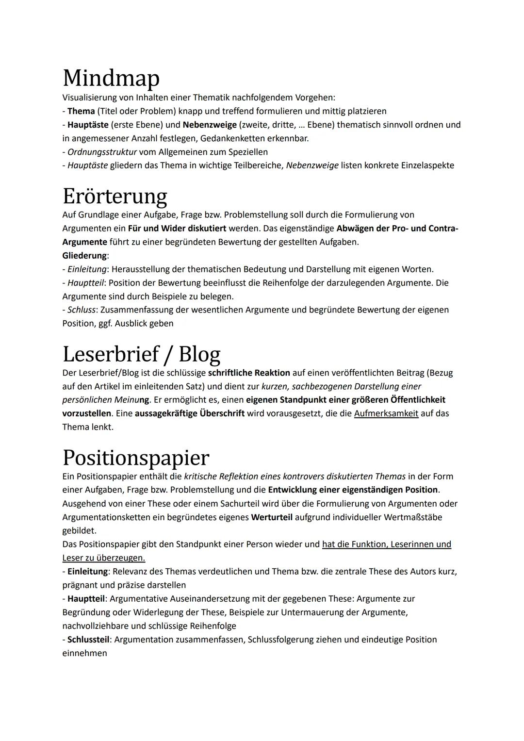 # Handlungsergebnisse
## Übersichtsmatrix / Entscheidungsmatrix
Tabellarische strukturierte Darstellung, mit dem Ziel, Inhalte zu ordnen und