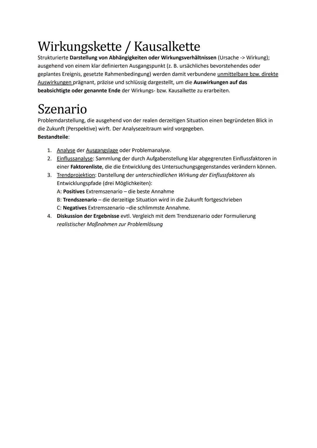 # Handlungsergebnisse
## Übersichtsmatrix / Entscheidungsmatrix
Tabellarische strukturierte Darstellung, mit dem Ziel, Inhalte zu ordnen und