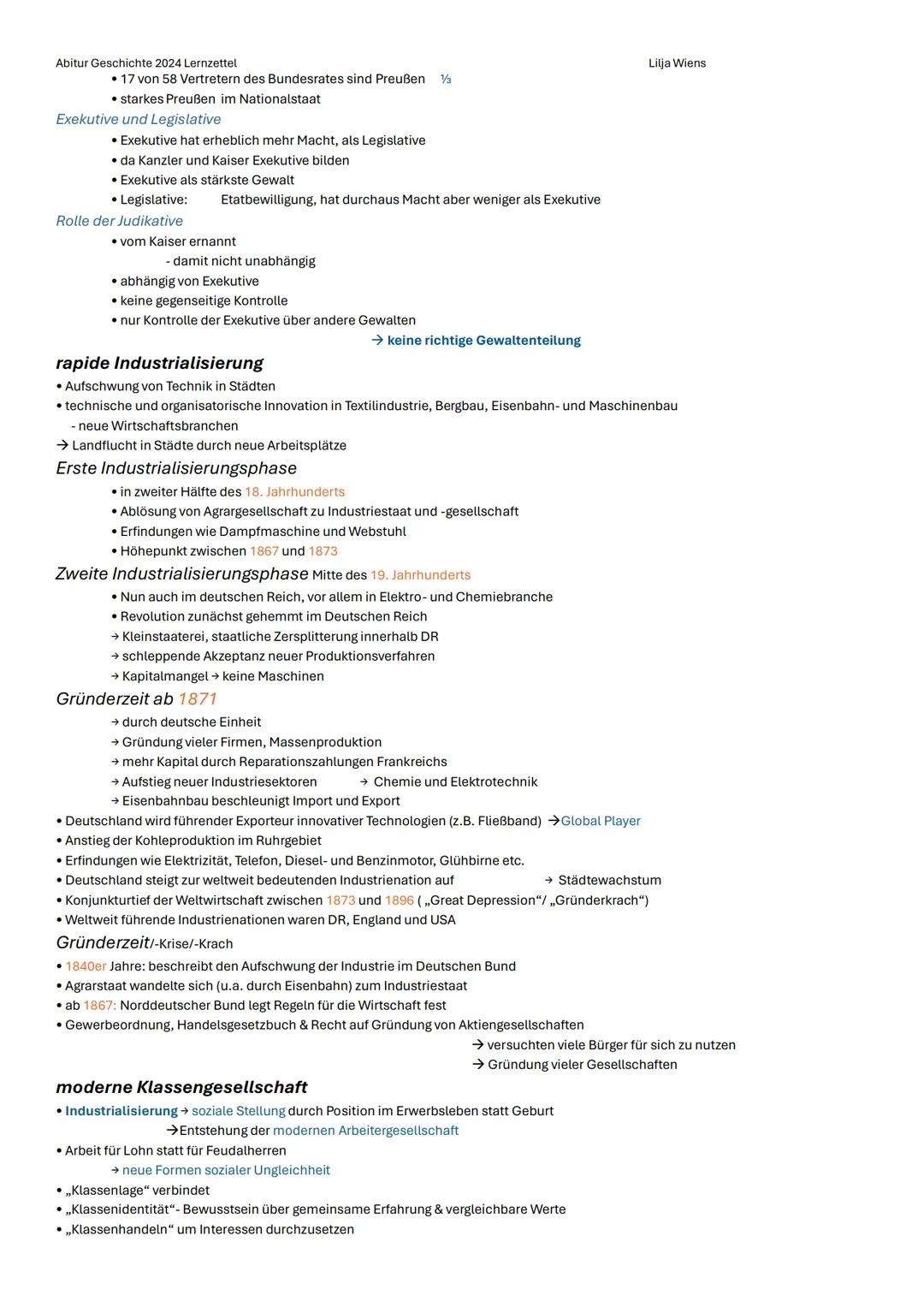 Abitur Geschichte 2024 Lernzettel
Lilja Wiens
Q1.1 Die deutsche Revolution von 1848/49 - Markstein auf dem Weg zu
Parlamentarismus, Demokrat