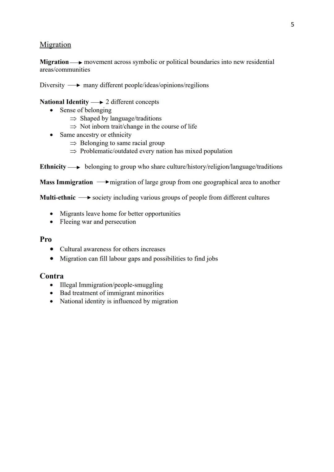 Social sustainability
Global chances and challenges
Ethnically/racially biased language
⇒ Create division/separation/tension
⇒ Showing respe