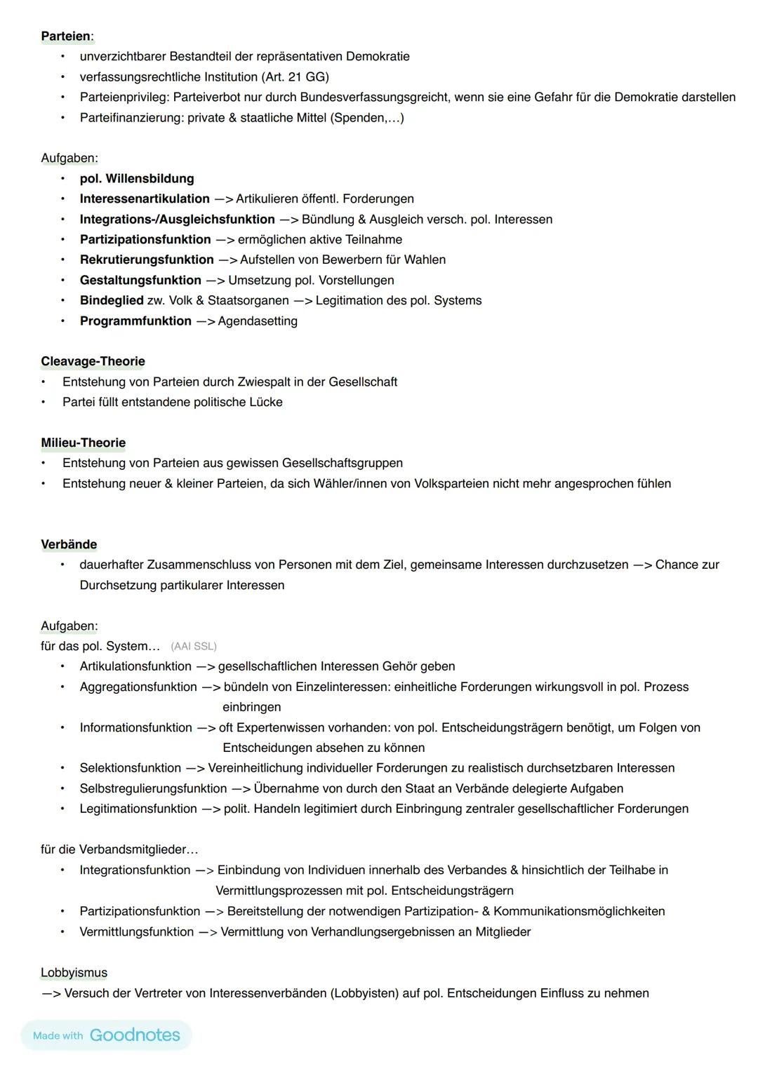 Abitur Politik - 11.04.2024
12.1 Politische Partizipation zwischen Anspruch & Wirklichkeit
Funktionen von Partizipation für die Demokratie
A