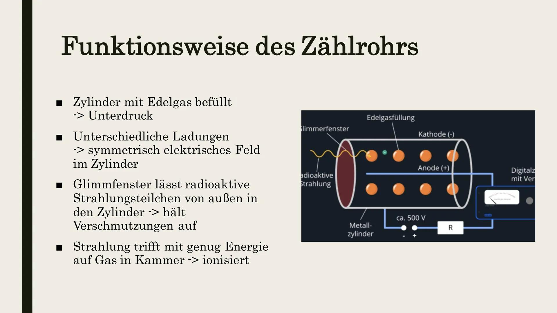GEIGER-MÜLLER
ZÄHLROHR UND
HALBLEITERDETEKTOR
Eine Präsentation von WX
und YZ # Inhaltsverzeichnis
1. Ionisierende Strahlung
2. Geiger-Mül