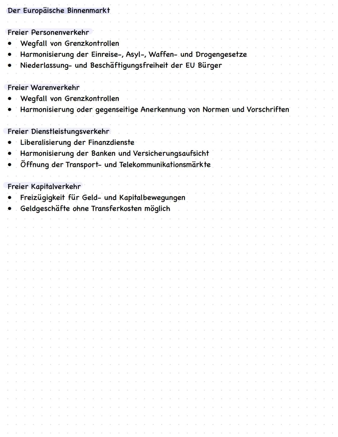 Die EU
Geschichte
1952 EGKS: Europäische Gründung für Kohle& Stahl-> Zugang zu kohle und
stahl ohne Zölle
Gründungsstaate: Italien, Frankr