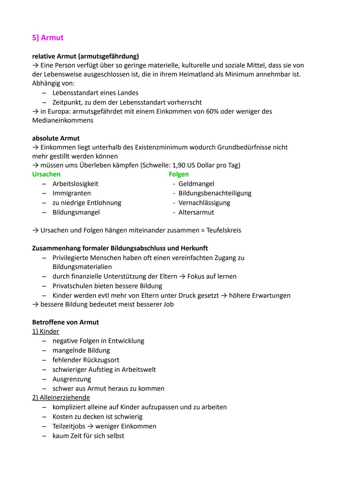 Politik Abitur GK
1) Demografischer Wandel
Definition
Bezeichnung für die Bevölkerungsentwicklung und ihre Veränderungen
Ursachen
Fertilität