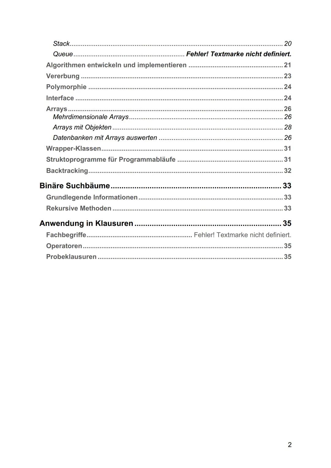 INFORMATIK
ABITUR
LERNZETTEL Inhaltsverzeichnis
Inhaltsverzeichnis
Datenbanken und Datenschutz..
Entity-Relationship-Modell.
Relationales Da