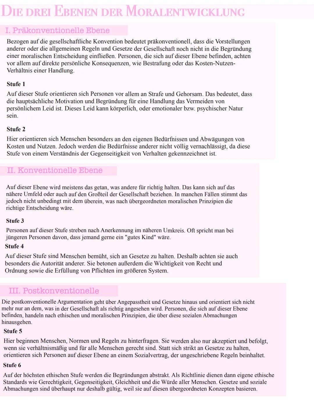 Kohlbergs
Moralentwicklungsmodell
STUFENMODELL DER MORALENTWICKLUNG
L. KOHLBERG # Stufenmodell der Moralentwicklung
L. KOHLBERG
Recherchi