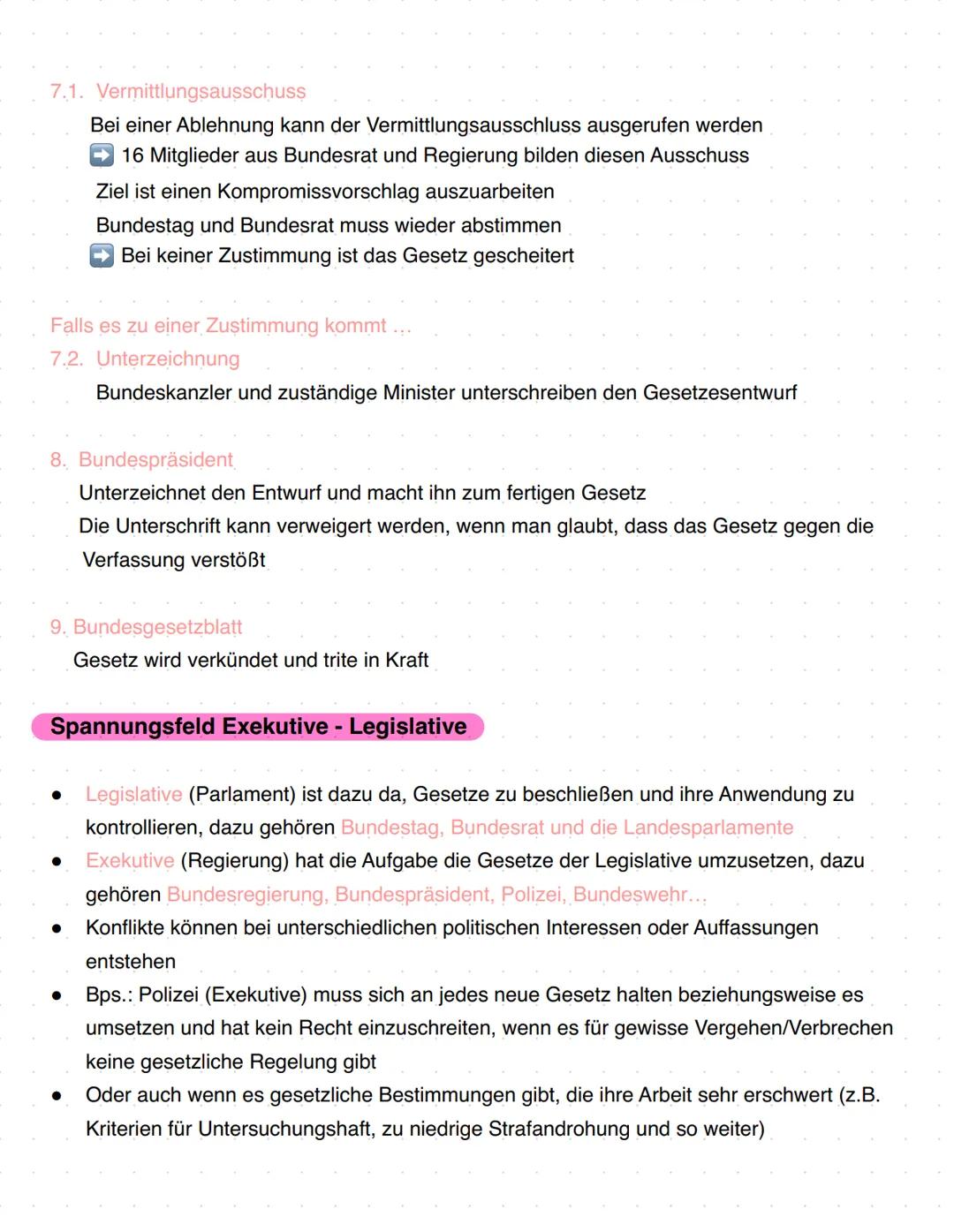 Politik und Wirtschaft 21
Q1.1 Verfassung und Verfassungswirklichkeit: Rechtsstaatlichkeit und
Verfassungskonflikte
•
•
erste 3 Absätze des