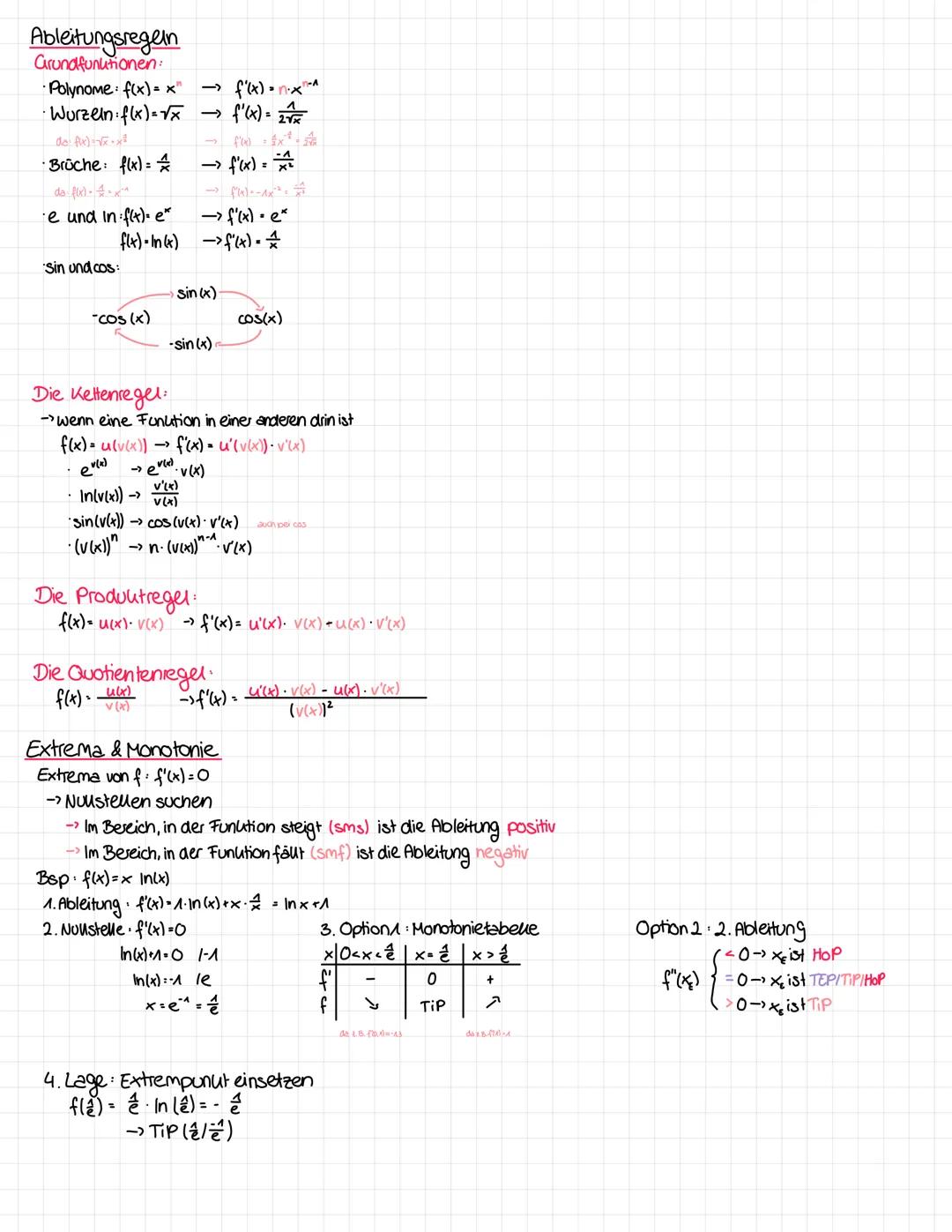 ANALYSIS
Funutionen:
Algemeine Geradenform: y=mx++
Mathematik
DY
M=
=
Ya-Ya
x2-x^
oder
m=tan (a)
->
· gllf-mg = ms
g+f.
→ mg = M
Quadratisch