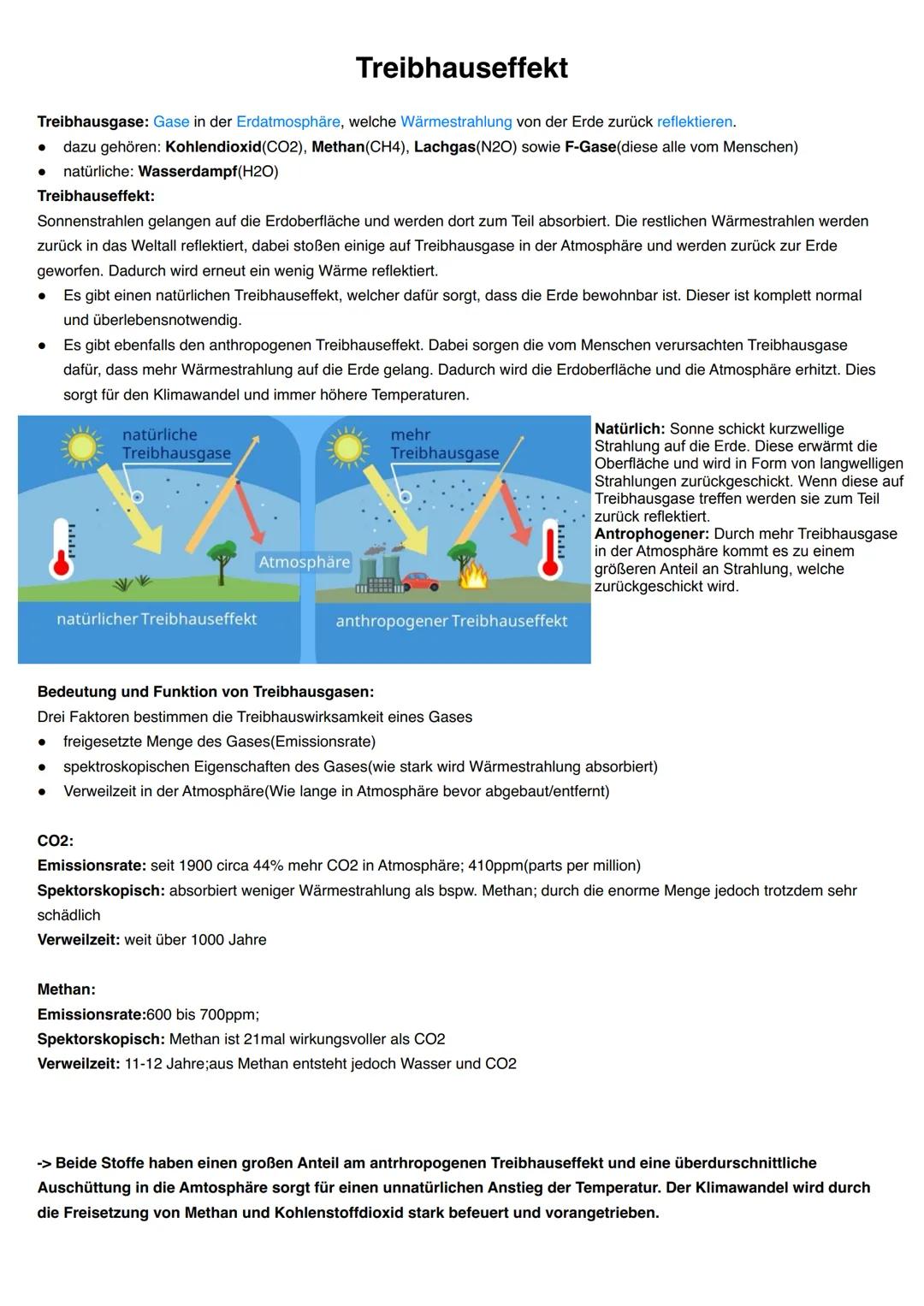 Q2.3 Wechselbeziehungen zwischen Umwelt und Mensch
grundlegendes Niveau (Grundkurs und Leistungskurs)
-Klimawandel: Treibhauseffekt, Bedeutu