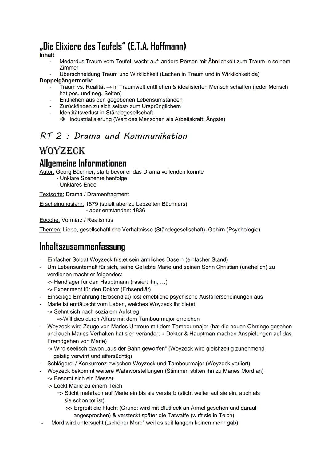 Deutsch Abitur Lernzettel
EPOCHENÜBERSICHT
Barock
(1600 - 1720)
Aufklärung
(1720-1800)
Romantik
(1795-1848)
Weimarer Klassik
(1786-1832)
Emp