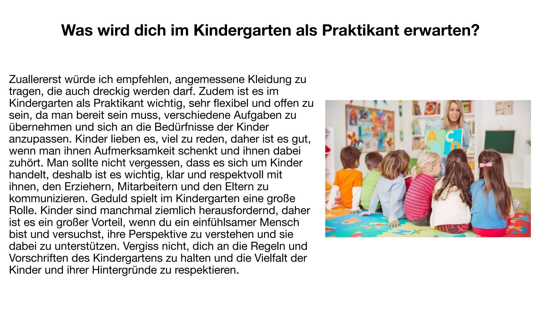 # Praktikum im Kindergarten
Kindertagesstätte "Kerschensteinerweg"
08.01.2024 - 26.01.2024 # Betriebsvorstellung
Der Kindergarten Kersche