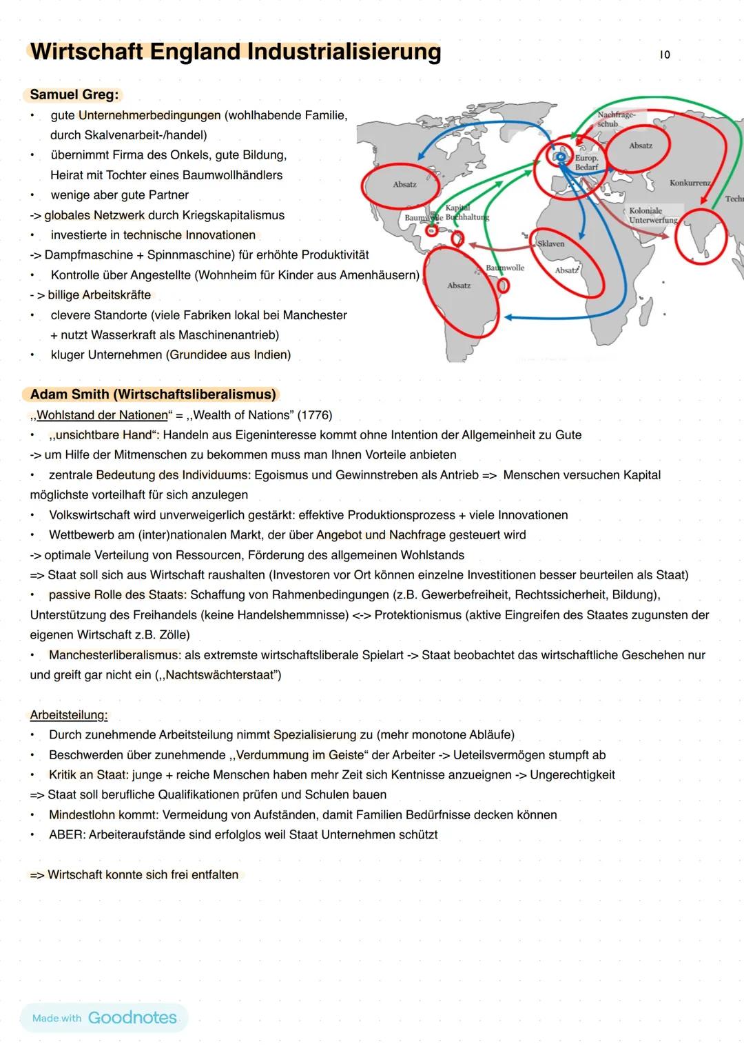 Moderne:
Modernisierungsprozesse: umfassende, zeitlich parallel stattfindende Umbrüche in allen Bereichen des menschlichen
Zusammenlebens, d