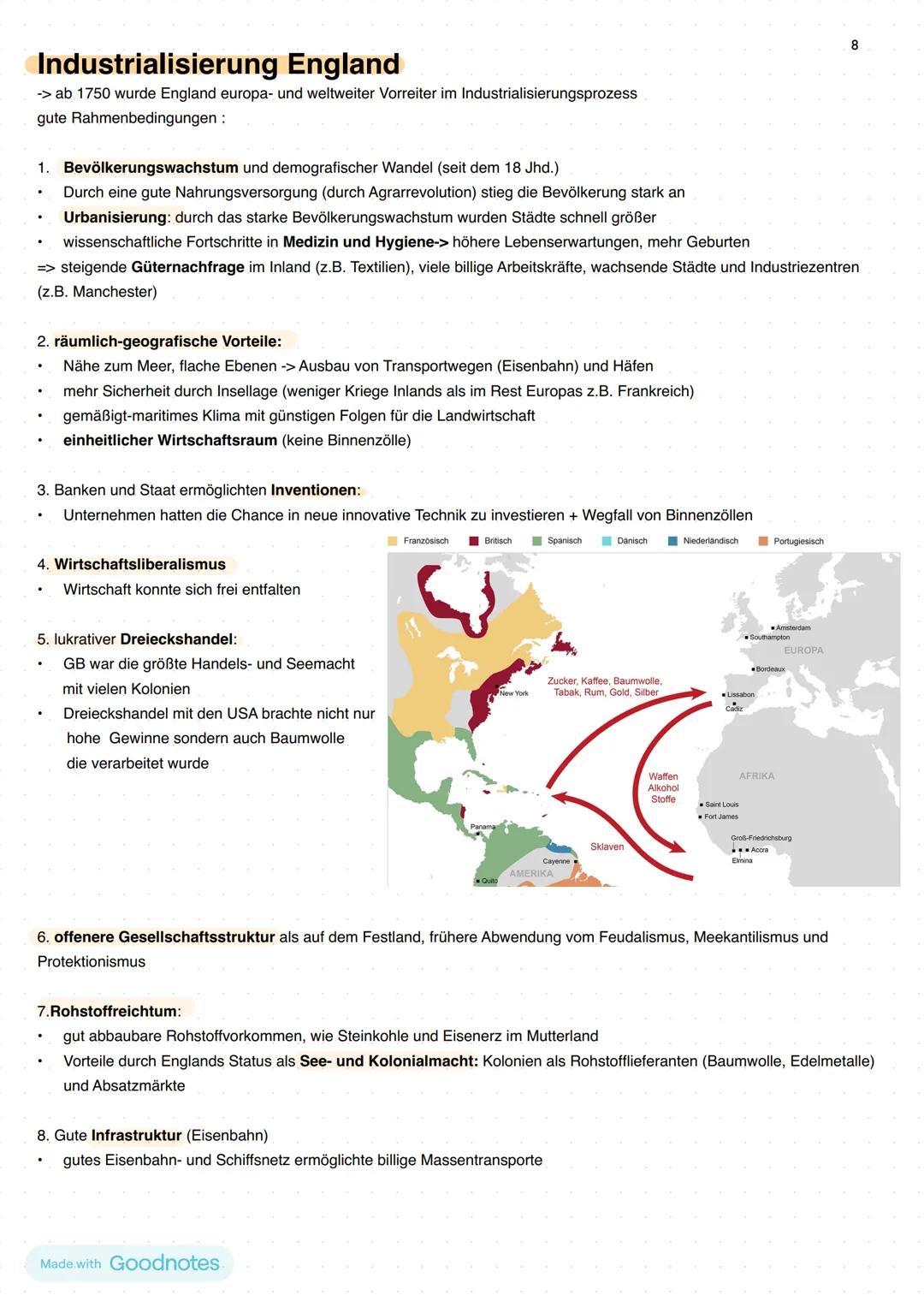 Moderne:
Modernisierungsprozesse: umfassende, zeitlich parallel stattfindende Umbrüche in allen Bereichen des menschlichen
Zusammenlebens, d