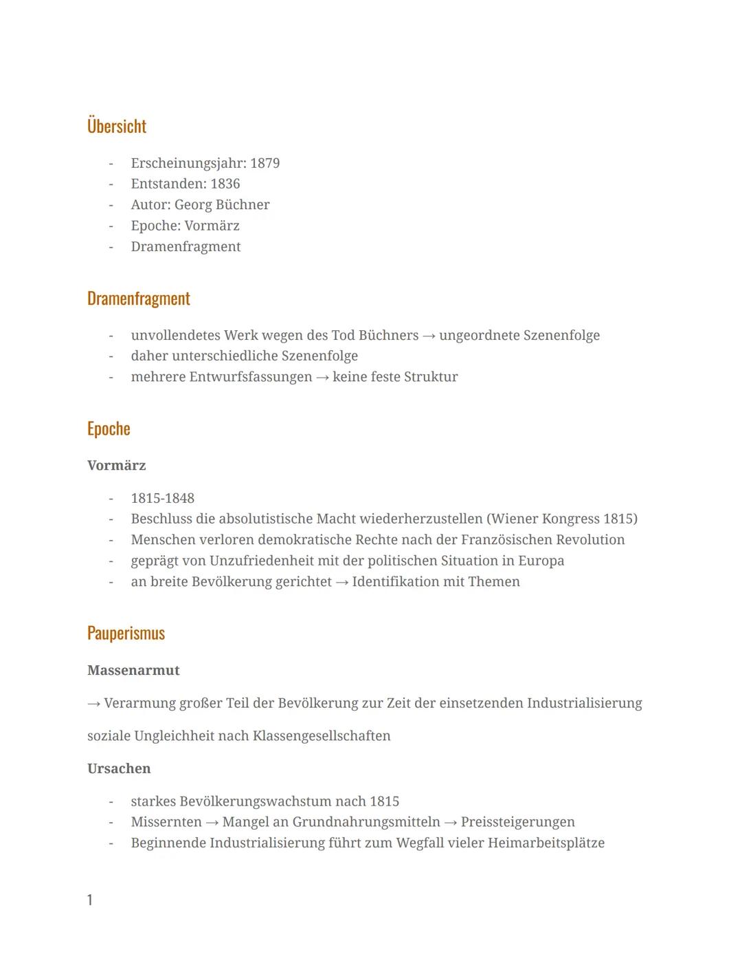 Woyzeck
Abitur Zusammenfassung
Maryam
Deutsch Leistungskurs Übersicht
-
Erscheinungsjahr: 1879
Entstanden: 1836
Autor: Georg Büchner
Epoche: