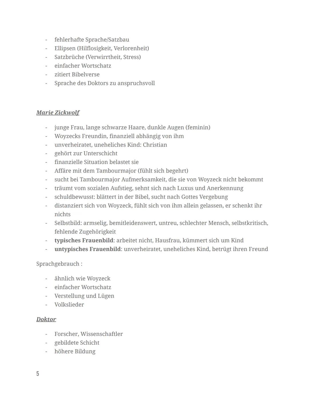 Woyzeck
Abitur Zusammenfassung
Maryam
Deutsch Leistungskurs Übersicht
-
Erscheinungsjahr: 1879
Entstanden: 1836
Autor: Georg Büchner
Epoche: