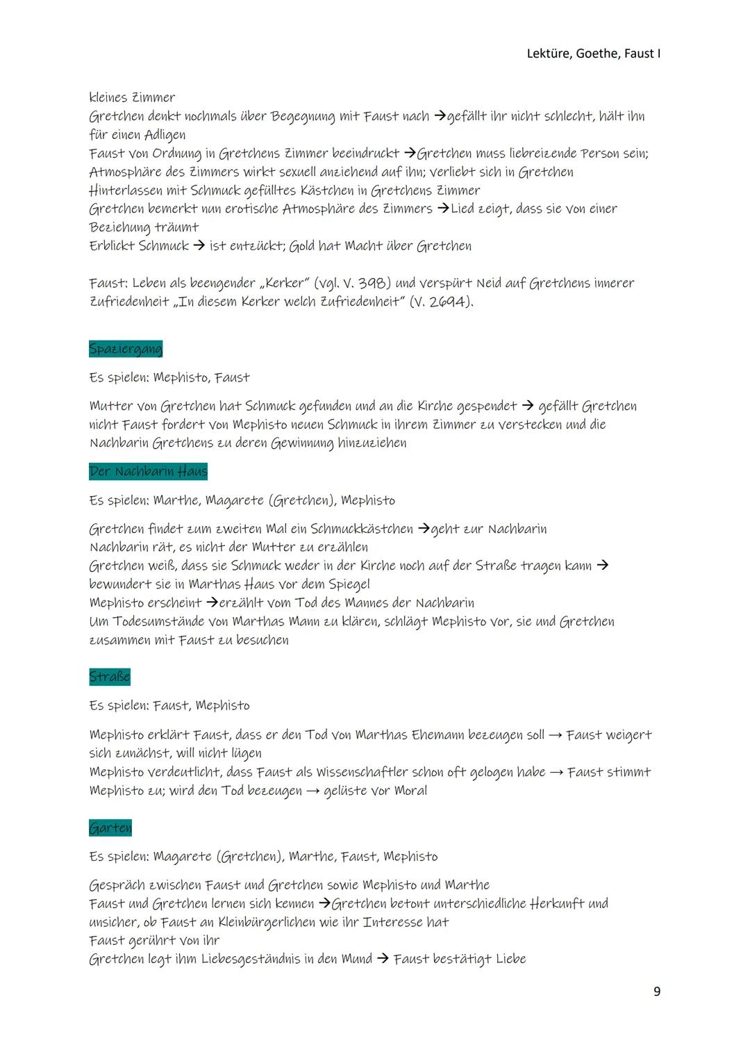 # ZUSAMMENFASSUNG
FAUST I – EINE TRAGÖDIE
Deutsch Gk ABI 2024
Goethe- Faust # Faust I- Eine Tragödie
Lektüre, Goethe, Faust I
Titel: Fau