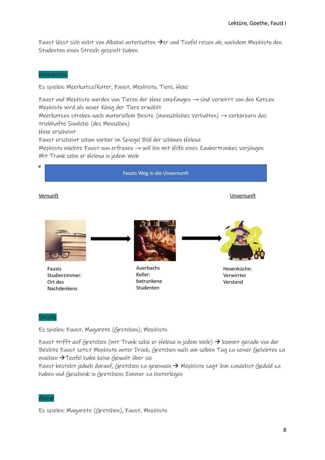 # ZUSAMMENFASSUNG
FAUST I – EINE TRAGÖDIE
Deutsch Gk ABI 2024
Goethe- Faust # Faust I- Eine Tragödie
Lektüre, Goethe, Faust I
Titel: Fau