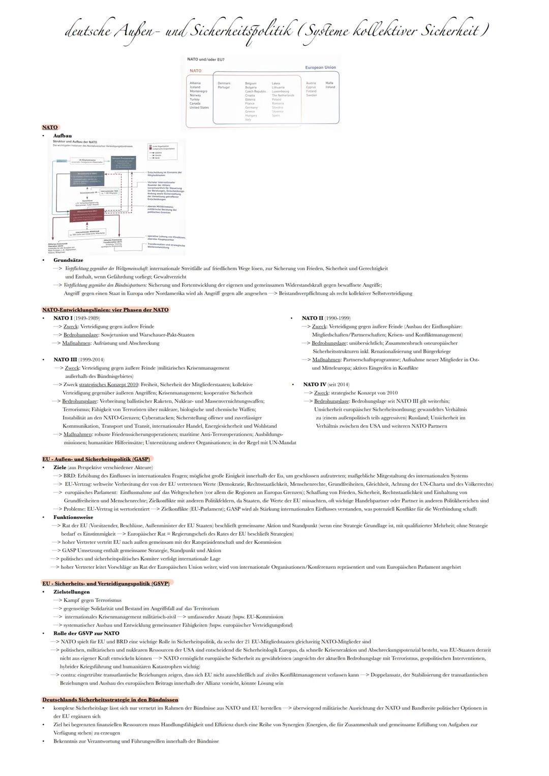 13.1 Friedenssicherung als nationale und internationale Herausforderung
Internationale Konflikte und Kriege
- Erscheinungsformen internatio